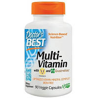 Вітамінно-мінеральний комплекс Doctor's Best Multi-Vitamin Quatrefolic 90 Veg Caps