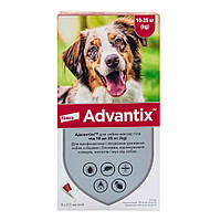 Адвантикс 10-25 кг1 уп.(4 пипетки*2,5мл) для собак (инсектоакарицид) p