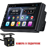 Магнітола CP606 2din Android 13 Автомагнітола з GPS WiFi Bluetooth 2/16Гб + камера заднього огляду