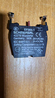 Контактний блок SCHMERSAL EF303.1