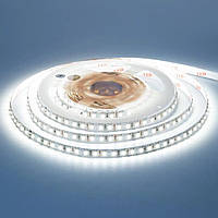 Світлодіодна LED стрічка 8мм 9,6Вт/м 120 LED/м IP20 AVT 600CW3528-9,6W-12 холодний білий (5м)