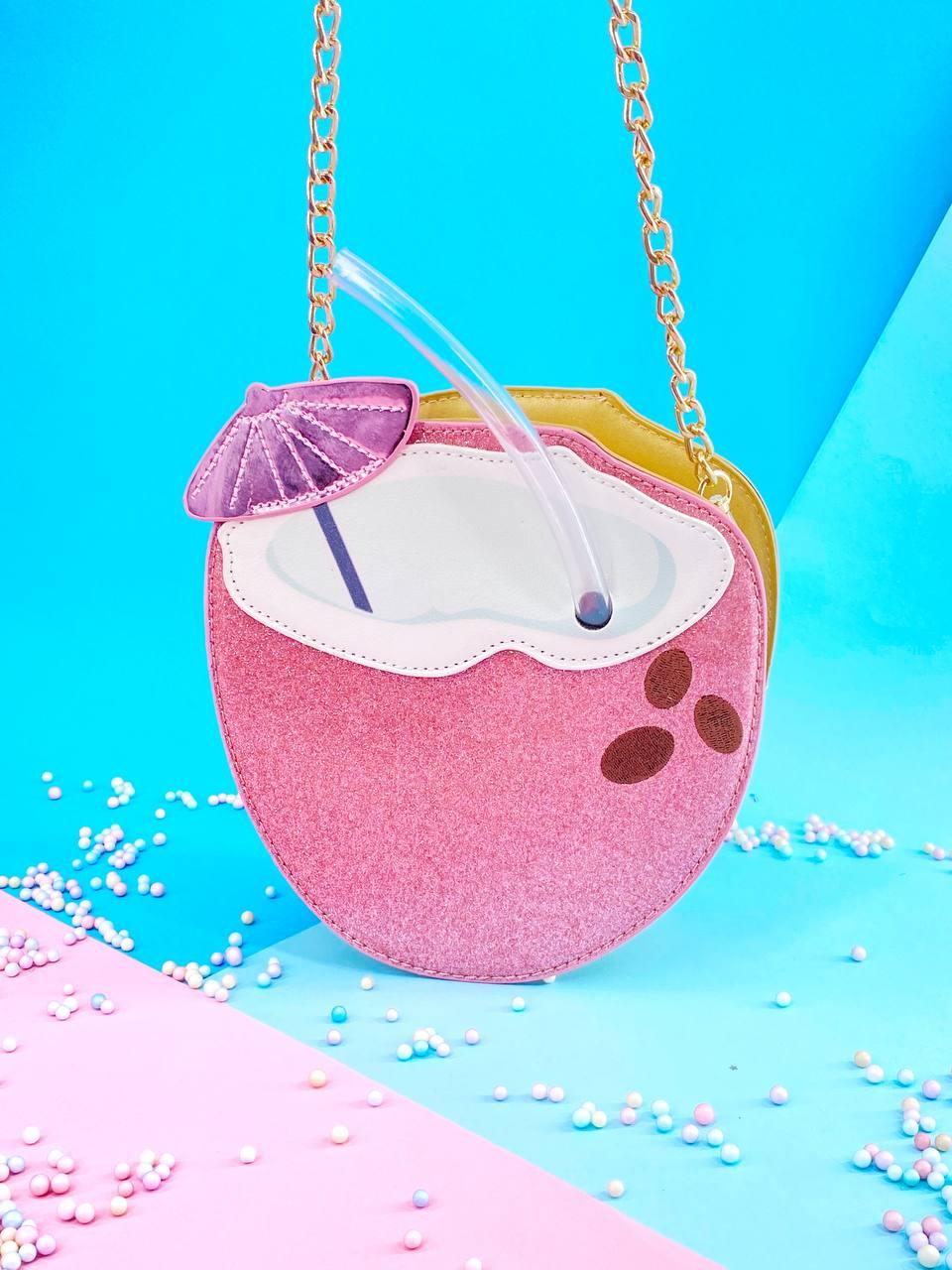 Рожева сумка Кокос