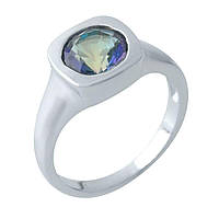 Серебряное кольцо SIlverStore с мистик топазом 1.308ct, вес изделия 3,98 гр (1972281) 17.5 размер
