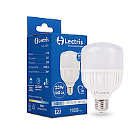 LED лампа Lectris T100 23W 6500K 220V E27 світлодіодна високопотужна лампа