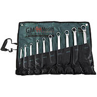 Набір ключів накидних у чохлі 6-27мм 10 шт GUT MEISTER GM-0310