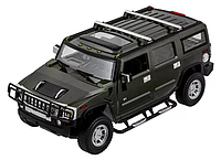 Радиоуправляемая Джип на аккумуляторе 2026 Машинка Hummer H2 на резиновых колесах Зеленый