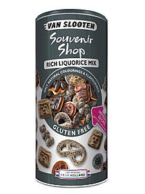 Лакриця Van Slooten Souvenir Shop Rich liquorice Mix 300g