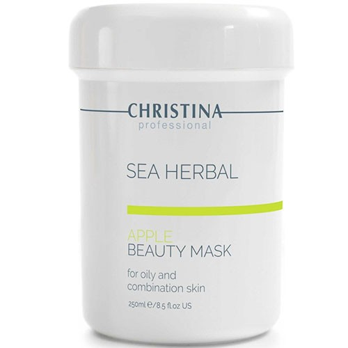 Christina яблучна маска краси для жирної та комбінованої шкіри 250 ml