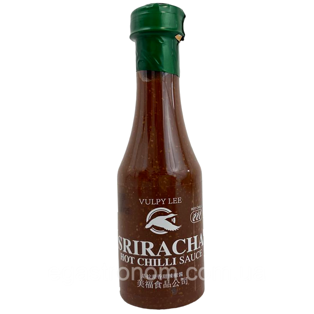 Соус шрірача Вулпі Vulpi sriracha 220g 12шт/ящ (Код: 00-00016018)