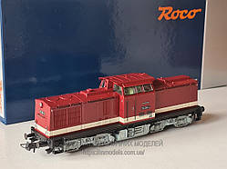 Модель маневрового локомотива BR112, DR, Plux22, масштаба 1/87, Н0 Roco 730001