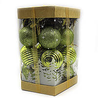 Набор шаров подарочный "Present" 36шт, PVC коробка 1шт/этик