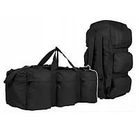 Рюкзак-Сумка 2в1 Mil-Tec Bag Tap 98л 85 x 34 x 29 см black 13846002.woodland