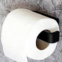 Металлический держатель туалетной бумаги, черный