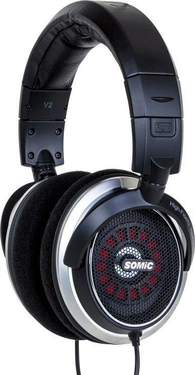 Навушники з мікрофоном Somic V2 Black/Silver