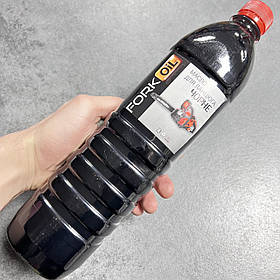 Масло для ланцюга 1л. відпрацьоване масло ForkOil, масло чорне Отработка