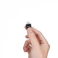 Переходник HOCO UA5 Type-C to USB Black (6957531064121)