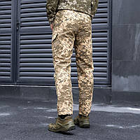 Спортивные штаны мужские Штани-карго Pobedov Tactical Rip-Stop, Піксель