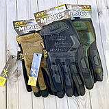 Тактичні рукавички M-Pact Mechanix Olive олива посилені М, фото 7