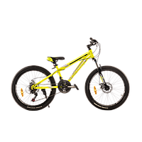 CrossBike Велосипед CrossBike STORM 24" 13" Желтый