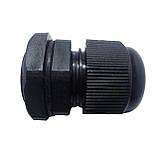 Кабельний ввід PG-11, чорний, фото 3