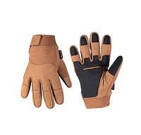 Рукавички зимові тактичні з мембраною Mil-tec 12520819 Койот Army Gloves Winter Thinsulate.woodland