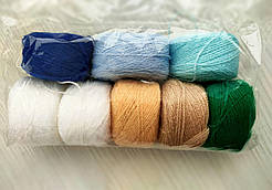 Муліне акрил в моточках (набір)