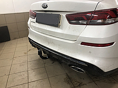 Фаркоп Kia Optima JF 2015-2020 (Кіа Оптіма) польський
