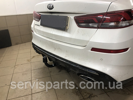 Фаркоп Kia Optima JF 2015-2020 (Кіа Оптіма) польський, фото 1