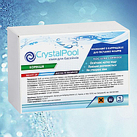 Коагулянт (флокулянт) проти каламутності у воді Crystal Pool Floc Ultra Cartridge 1 кг у картушах