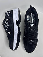 New balance 530 white black, Підліткові кросівки International баланс, Чоловічі шкіряні кросівки