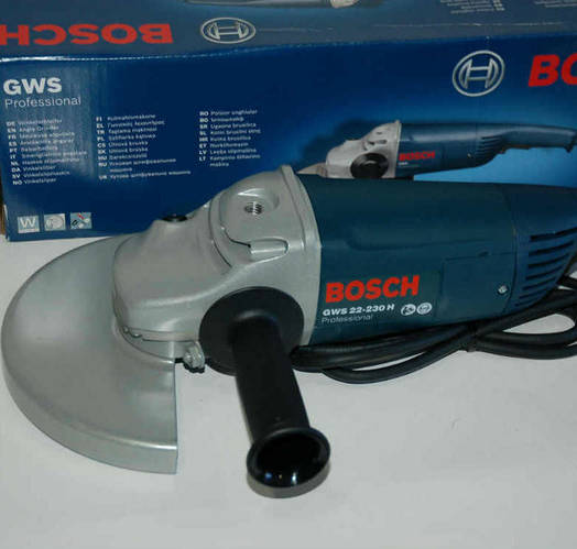 Акция! Угловая шлифмашина (болгарка) Bosch GWS 22-230 H, 0601882103