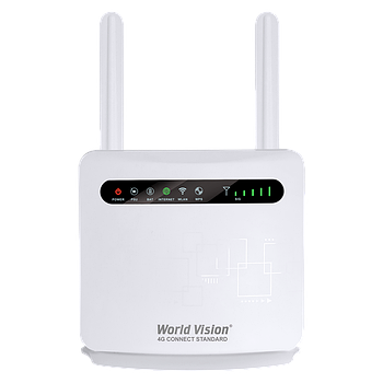 4G Wi-Fi роутер з акумулятором World Vision 4G CONNECT STANDARD