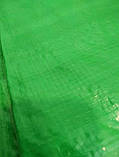 Тент універсальний 2х3м з металевими  люверсами (біло-зелений)  120г/м2, Vaplant, фото 2