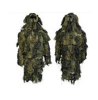 Маскировочный костюм Кикимора GHILLIE MIL-TEC ANTI FIRE WOODLAND 11961820.woodland