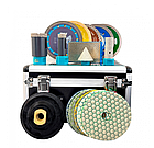 Набір професійного алмазного інструменту 16 предметів + КЕЙС, фото 2