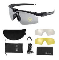 Солнцезащитные тактические очки Daisy X11,очки,черные,с поляризацией.woodland