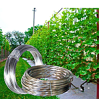 Шпалерная оцинкованная проволока Ø 1.6 мм (100 метров) для виноградной лозы