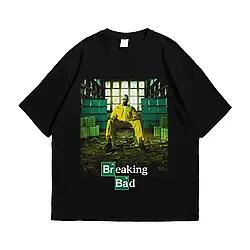 Футболка з принтом Breaking Bad Пуститься берега L Чорний