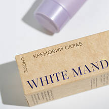 Натуральний кремовий скраб для вирівнювання тону обличчя «PURIFY» - White Mandarin (100 мл), фото 3