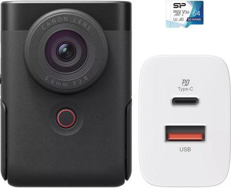 Компактний фотоапарат Canon PowerShot V10 Vlogging Kit Black