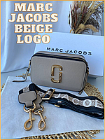 Сумка Женская Marc Jacobs Beige Logo Женские сумочки и клатчи Marc Jacobs Beige Logo