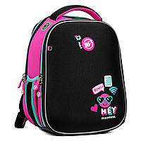 Рюкзак каркасний шкільний з ортопедичною спинкою для дівчаток Yes H-100 Lovely Smile (559378)