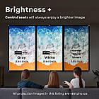 ⇒ Екран White Grid Light FullHD Screen 100" (з люверсами) - світловідбивний для проектора з Gain 2.6x та кутом огляду 170°, фото 3