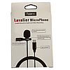 Мікрофон петличний Lavalier JH-042 Type-C, фото 2