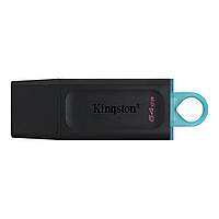 Флешка Kingston Usb 3.2 DT Exodia 64GB Black/Teal