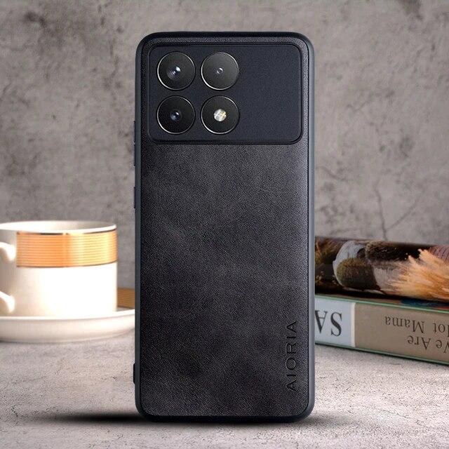 Шкіряний чохол AIORIA Vintage для Xiaomi Poco X6 Pro