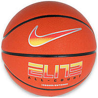 Мяч баскетбольный ELITE ALL COURT 8P 2.0 DEFLATED Nike N.100.4088.820.07 № 7, World-of-Toys