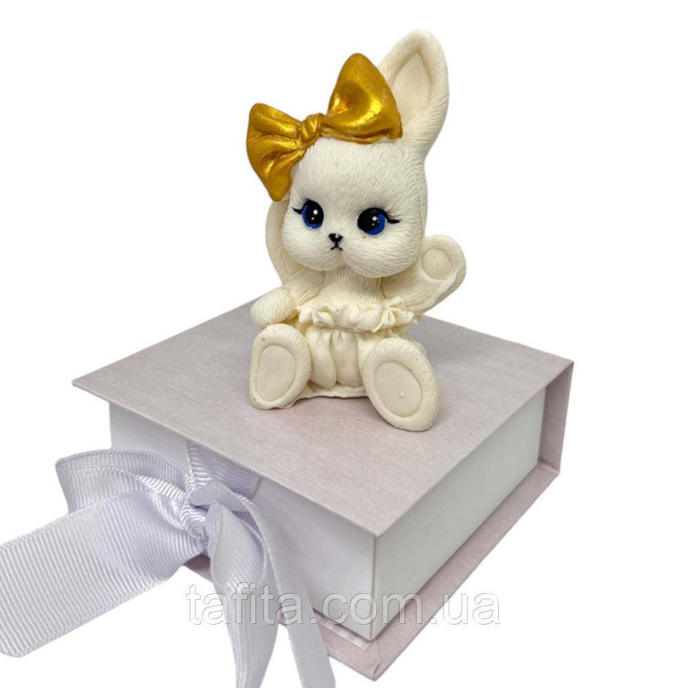 Шоколадна фігурка Привітне зайченя, фото 1