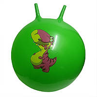 Мяч для фитнеса B6505 рожки 65 см, 580 грамм (Зеленый) - MegaLavka