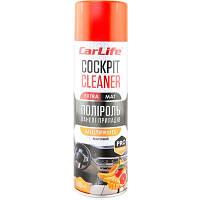 Автополироль CARLIFE Cockpit Cleaner EXTRA MAT Мультифрукт 500мл (CF525) - Топ Продаж!